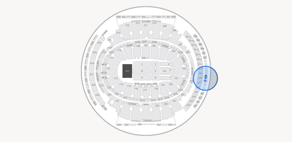 Madison Square Garden Seating Chart