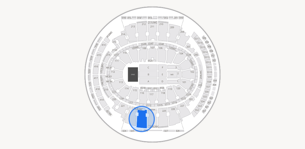 Madison Square Garden Seating Chart