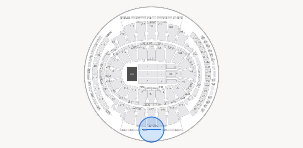 Madison Square Garden Seating Chart