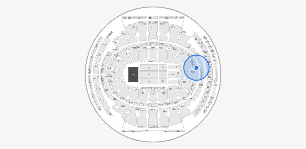 Madison Square Garden Seating Chart
