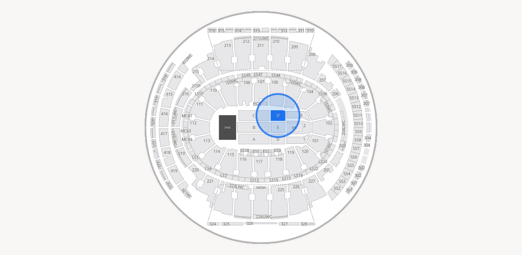 Madison Square Garden Seating Chart