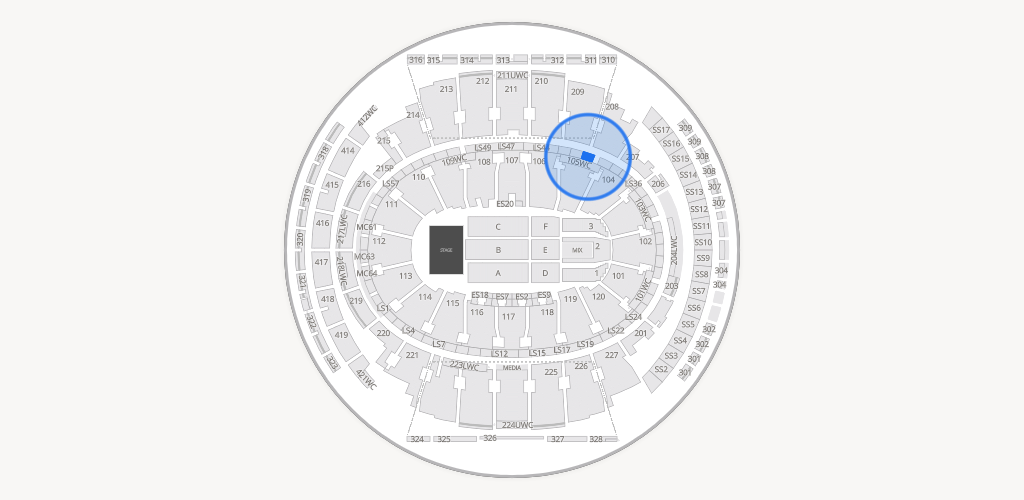 Madison Square Garden Seating Chart