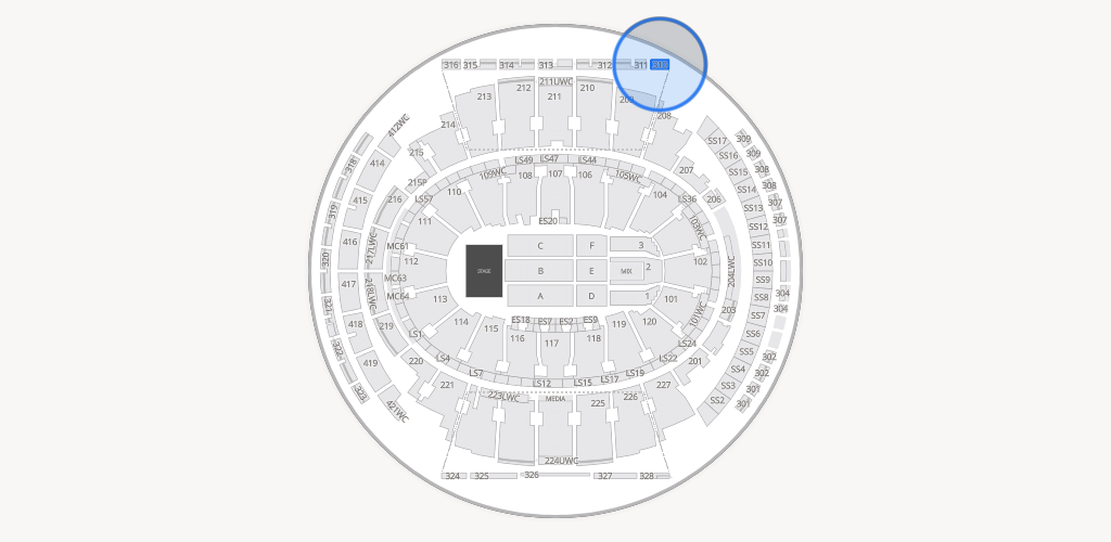 Madison Square Garden Seating Chart