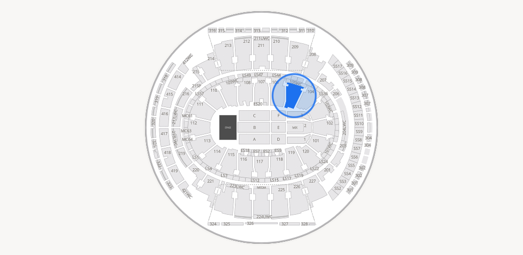 Madison Square Garden Seating Chart
