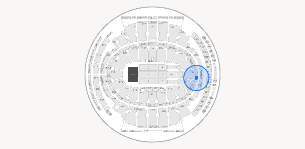 Madison Square Garden Seating Chart