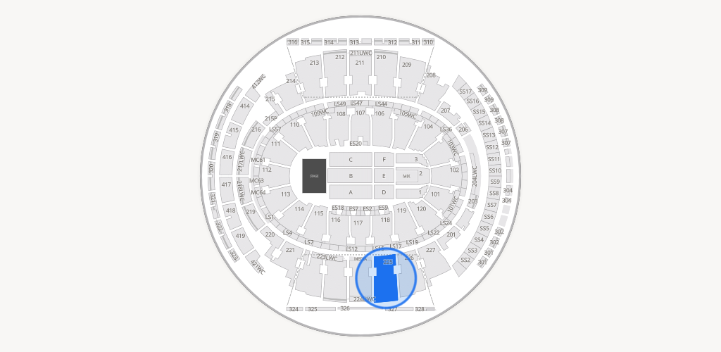 Madison Square Garden Seating Chart
