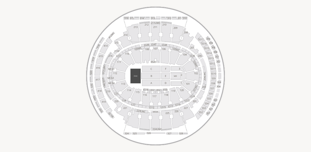 Madison Square Garden Seating Chart