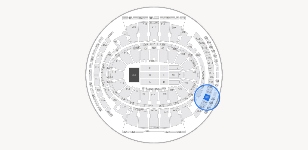 Madison Square Garden Seating Chart