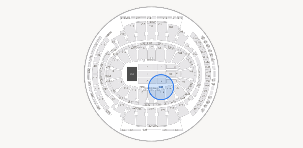 Madison Square Garden Seating Chart