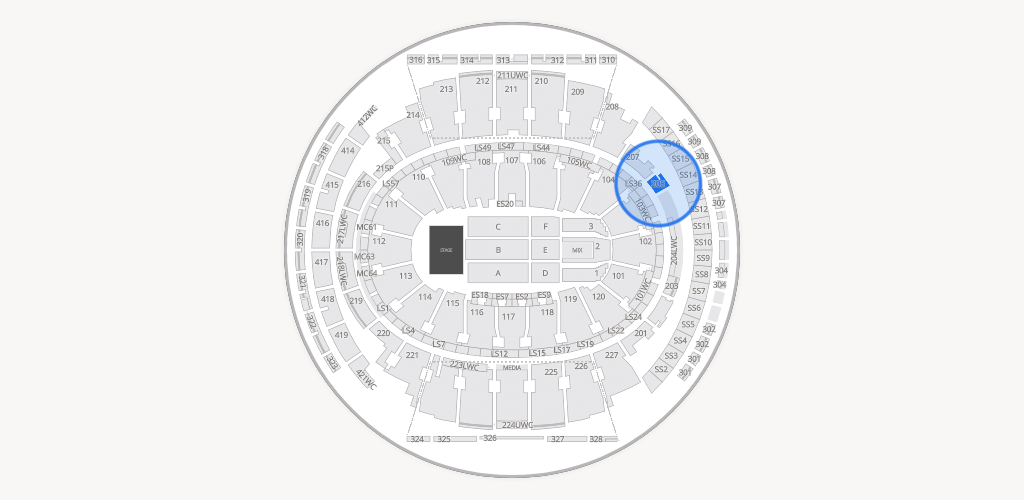 Madison Square Garden Seating Chart