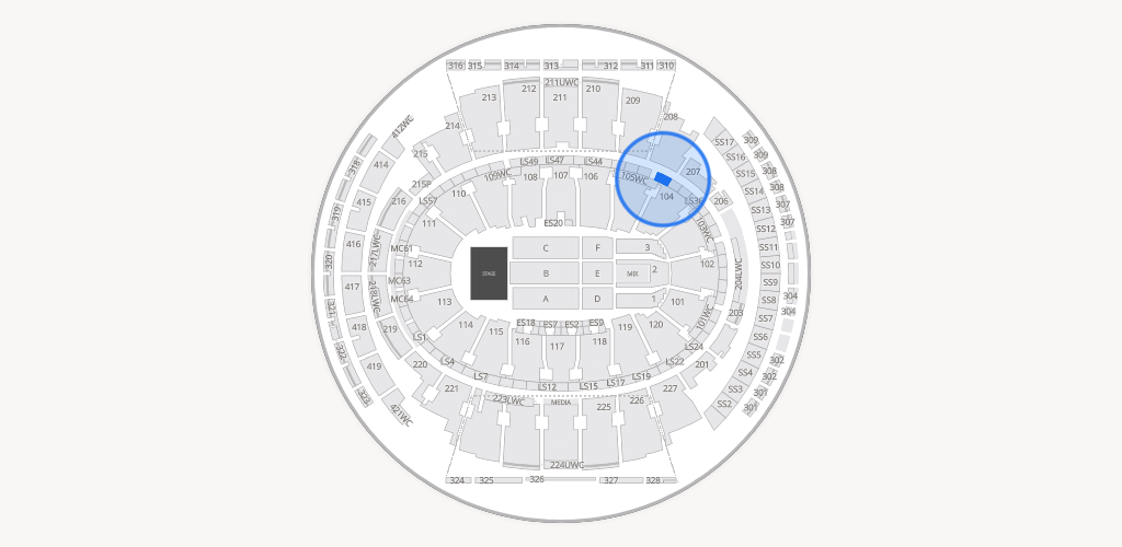 Madison Square Garden Seating Chart
