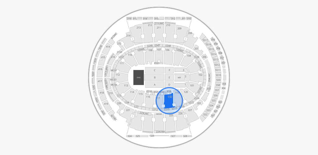 Madison Square Garden Seating Chart