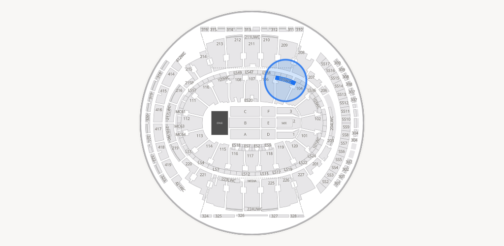Madison Square Garden Seating Chart