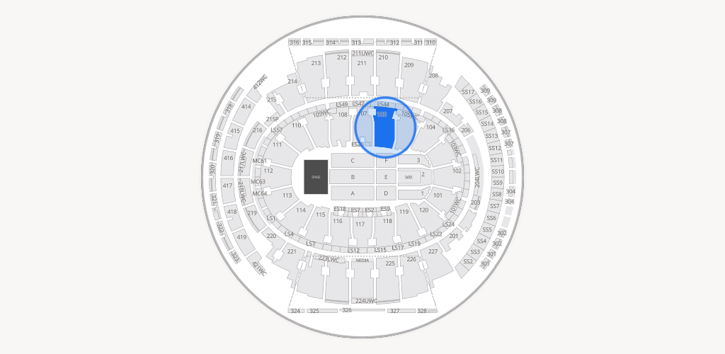 Madison Square Garden Seating Chart