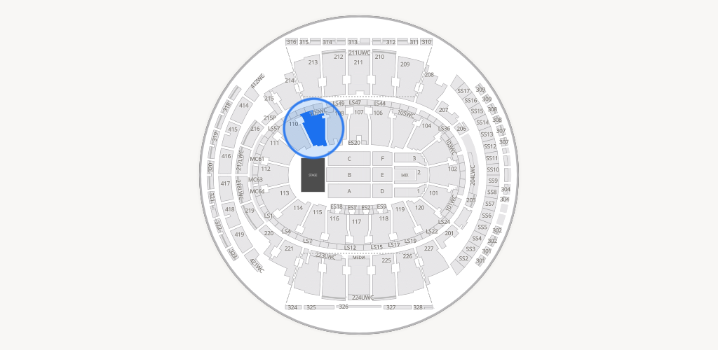Madison Square Garden Seating Chart