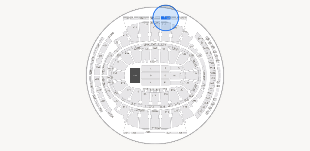 Madison Square Garden Seating Chart