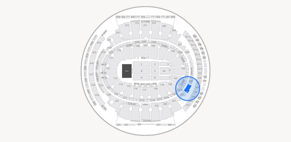 Madison Square Garden Seating Chart