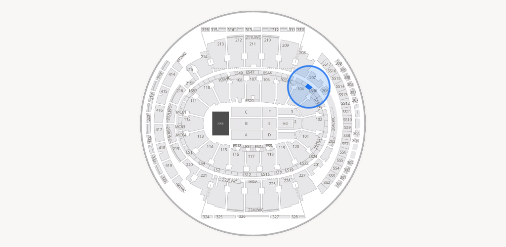 Madison Square Garden Seating Chart