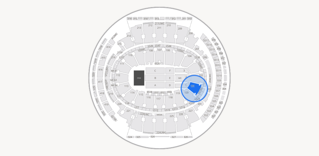 Madison Square Garden Seating Chart