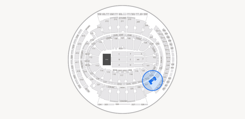 Madison Square Garden Seating Chart