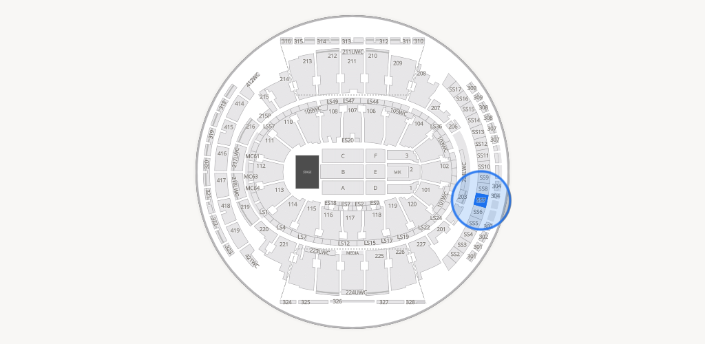 Madison Square Garden Seating Chart