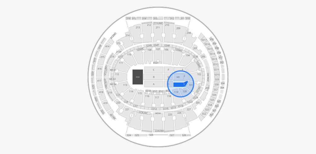 Madison Square Garden Seating Chart