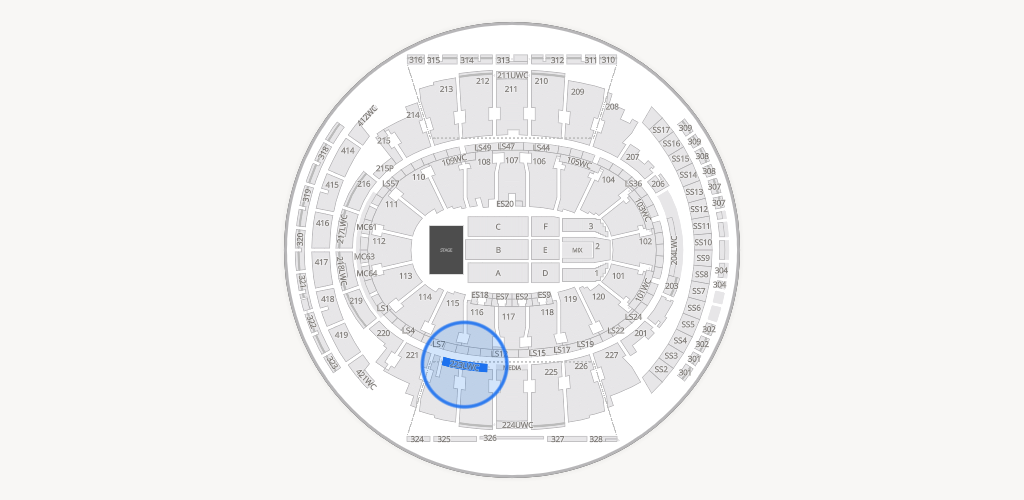 Madison Square Garden Seating Chart
