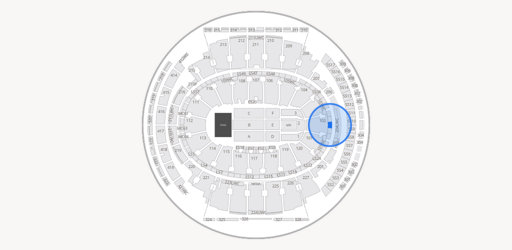 Madison Square Garden Seating Chart
