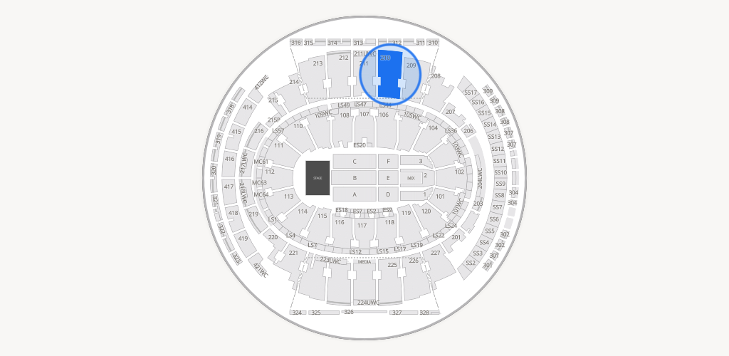Madison Square Garden Seating Chart