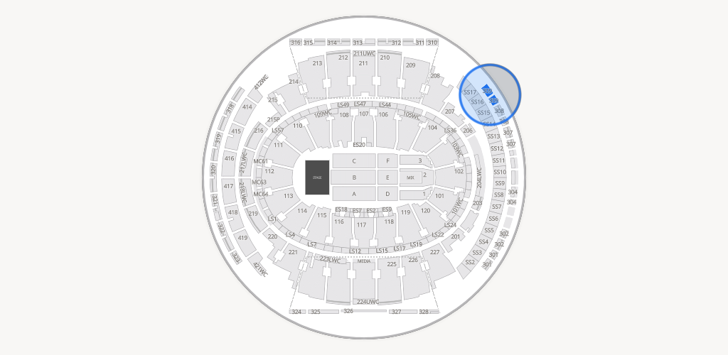 Madison Square Garden Seating Chart