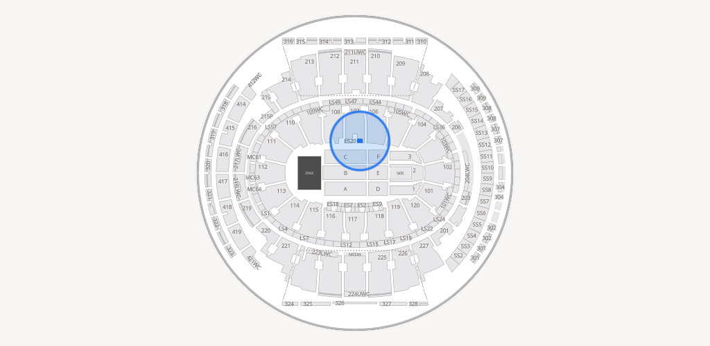 Madison Square Garden Seating Chart