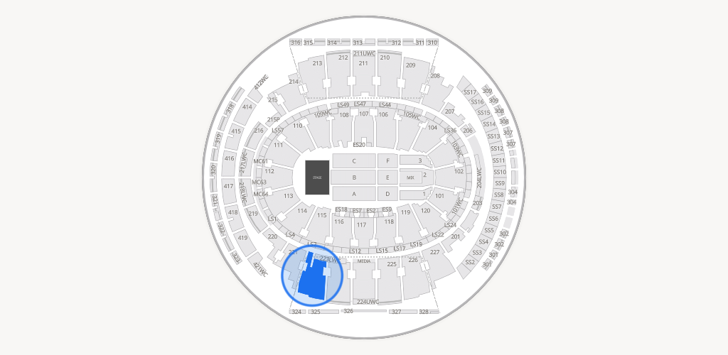 Madison Square Garden Seating Chart