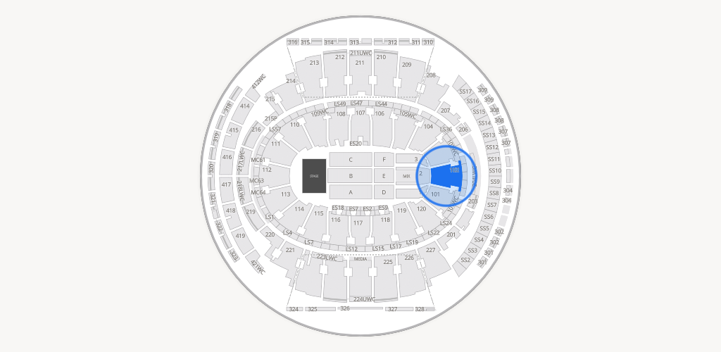 Madison Square Garden Seating Chart