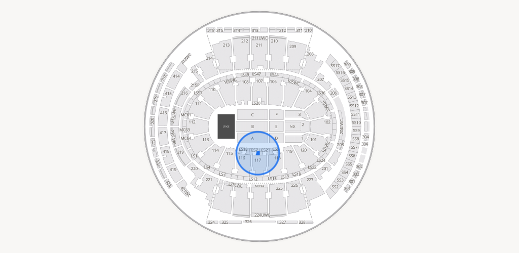 Madison Square Garden Seating Chart