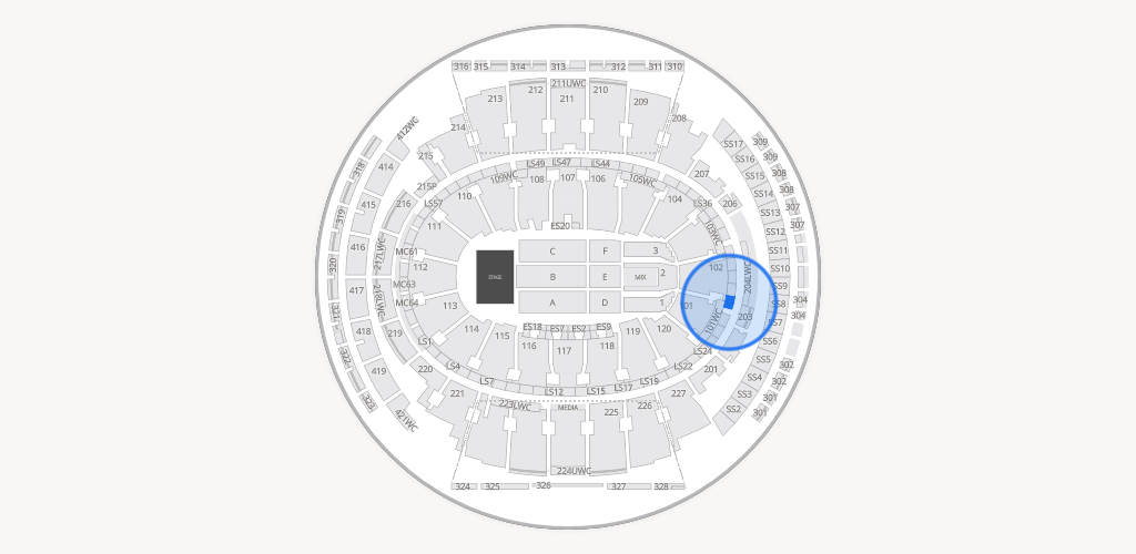 Madison Square Garden Seating Chart
