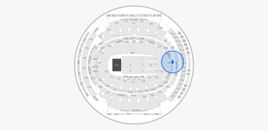 Madison Square Garden Seating Chart