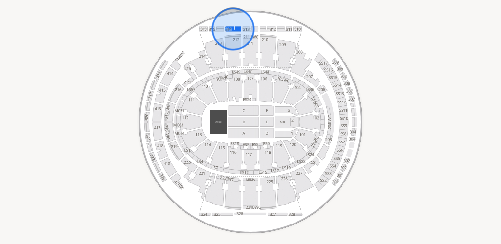 Madison Square Garden Seating Chart