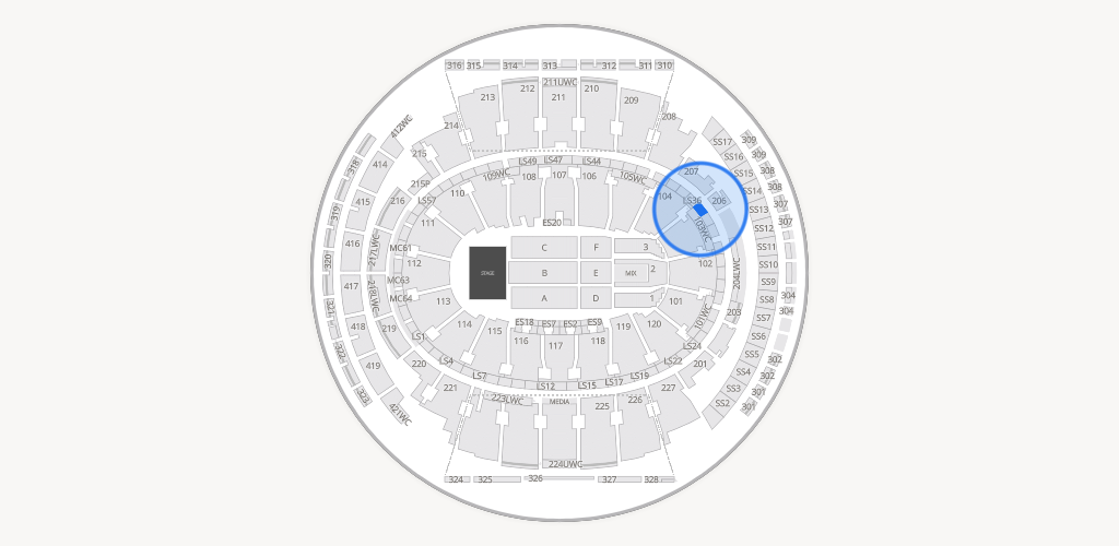 Madison Square Garden Seating Chart