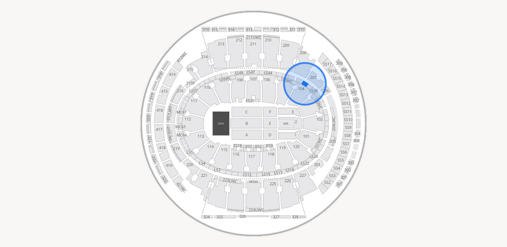 Madison Square Garden Seating Chart