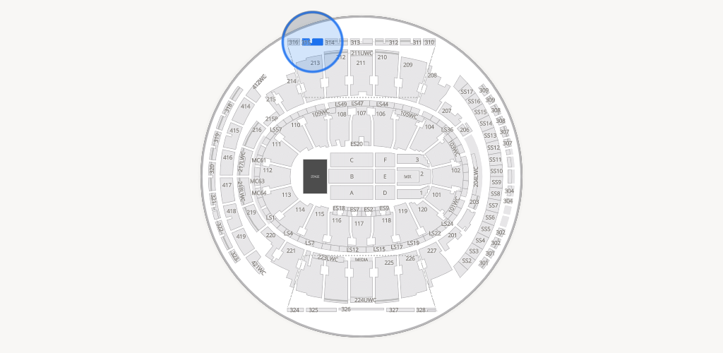 Madison Square Garden Seating Chart