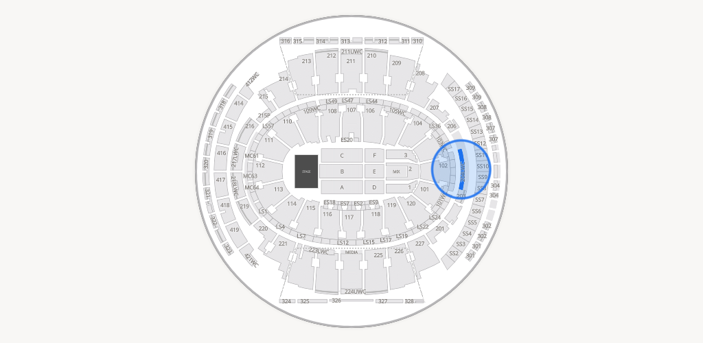 Madison Square Garden Seating Chart