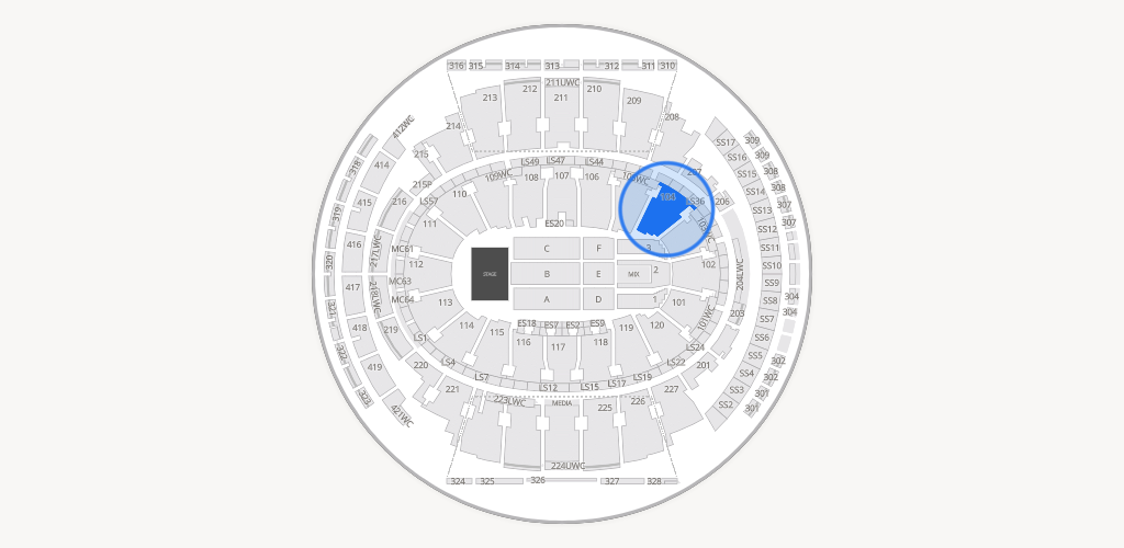 Madison Square Garden Seating Chart