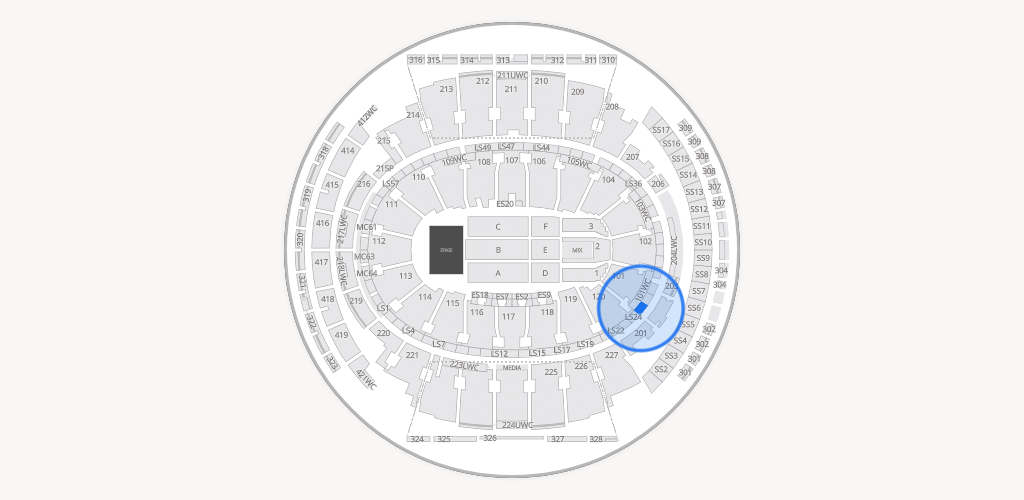 Madison Square Garden Seating Chart