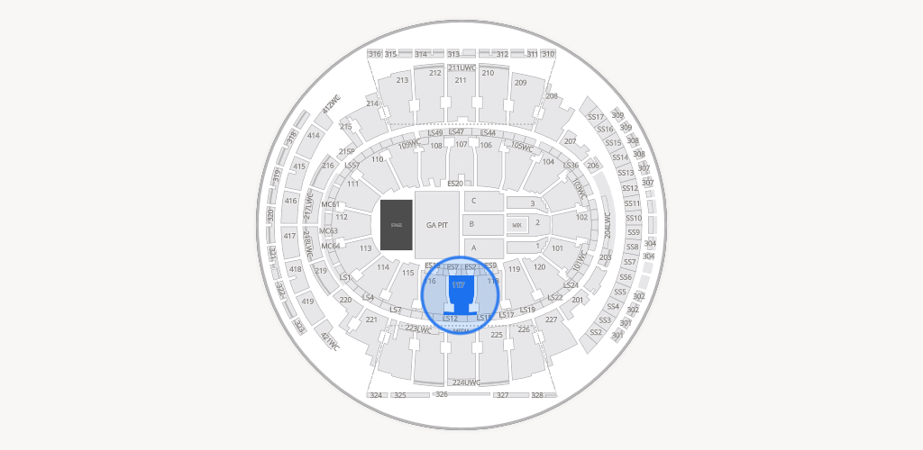 Madison Square Garden Seating Chart