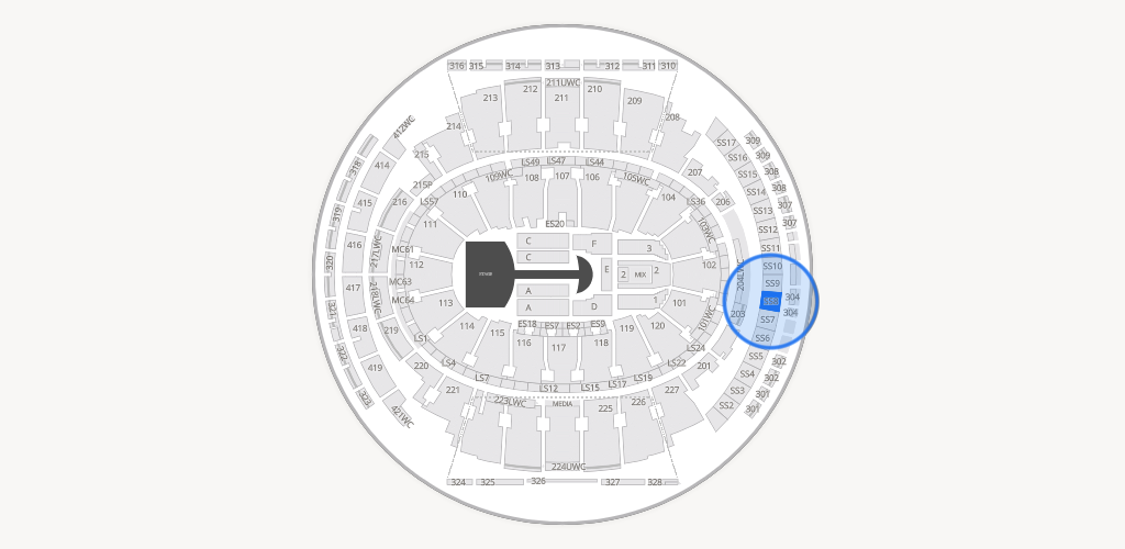 Madison Square Garden Seating Chart