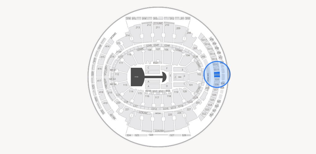 Madison Square Garden Seating Chart