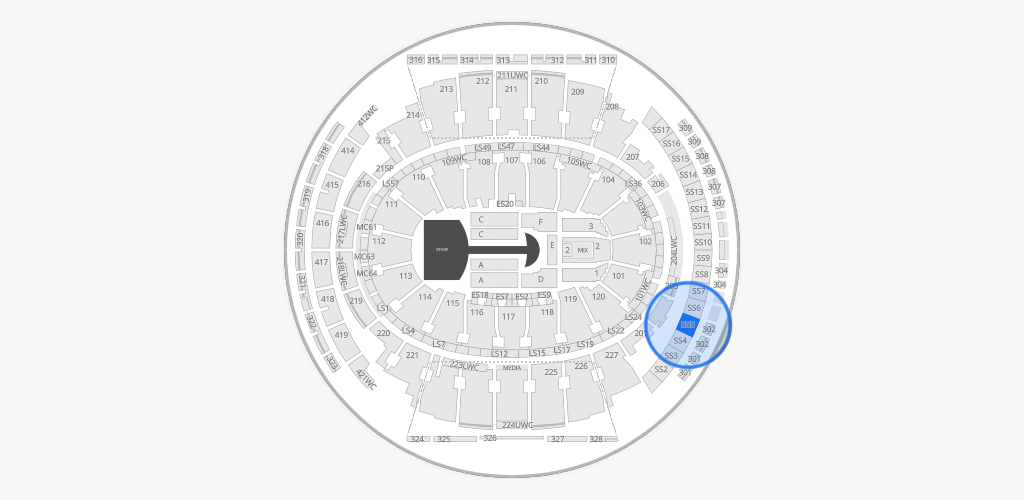 Madison Square Garden Seating Chart