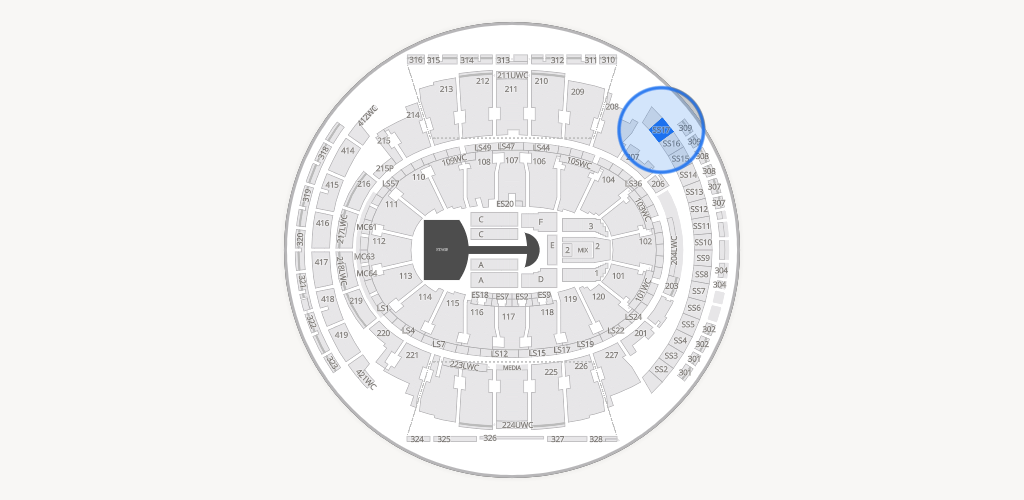 Madison Square Garden Seating Chart