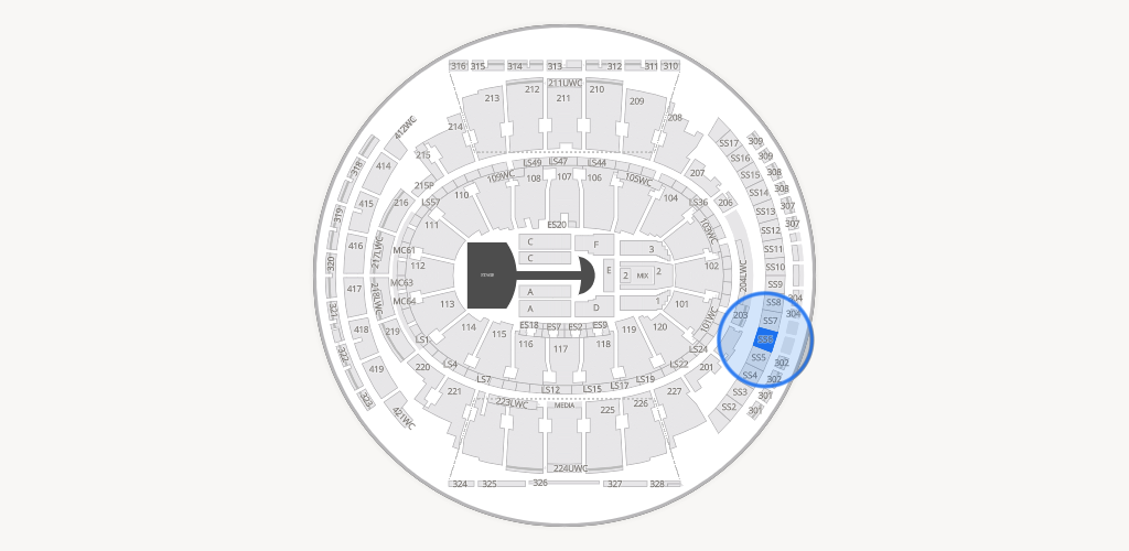 Madison Square Garden Seating Chart