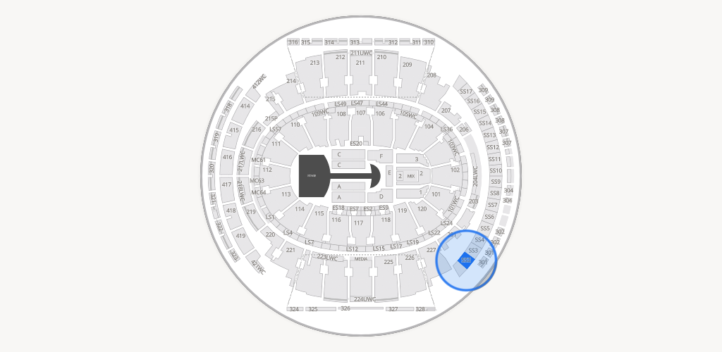 Madison Square Garden Seating Chart